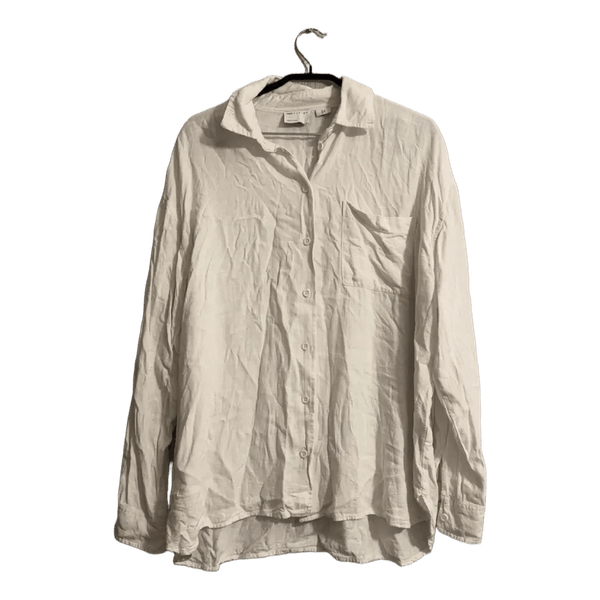 White button-up shirt