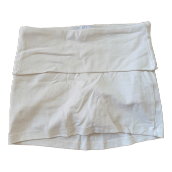 Valge Bershka skort