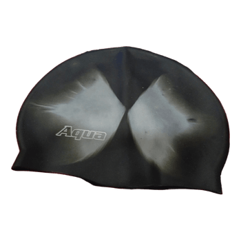 Black swimming cap