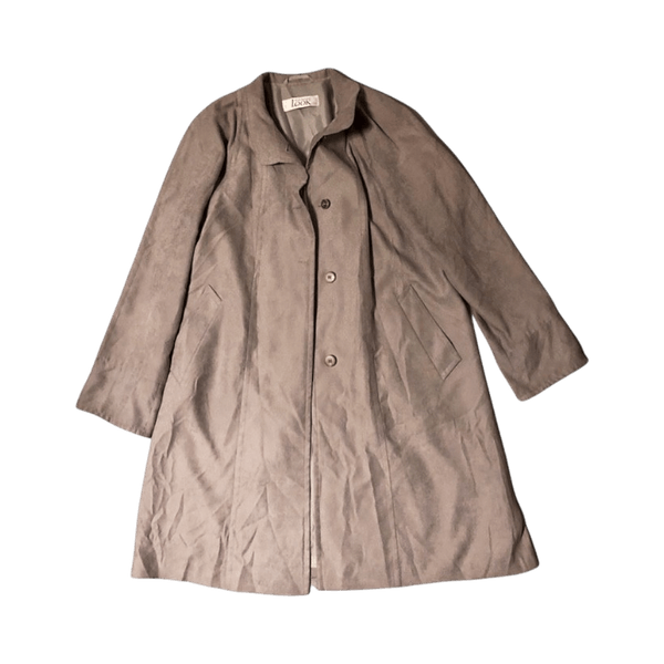 Ecru vintage coat