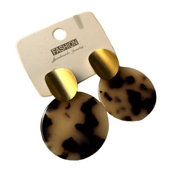 Animal print earrings-New with tags