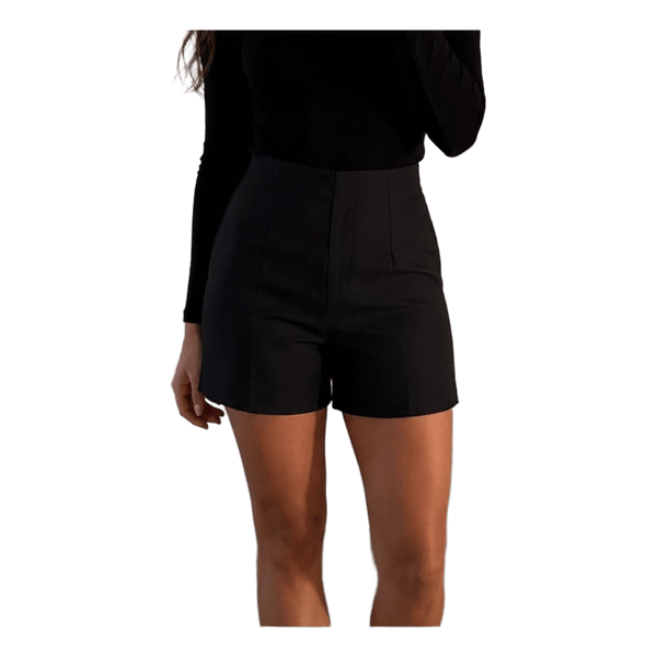 Black high waisted shorts