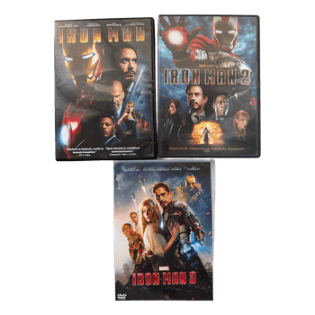 Iron man 1-3 leffapaketti