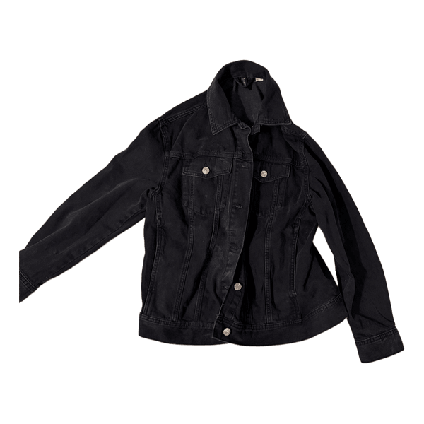 H&M sort jakke denim