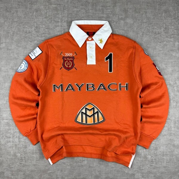 Vintage Strellson St. Moritz Maybach Polo Shirt