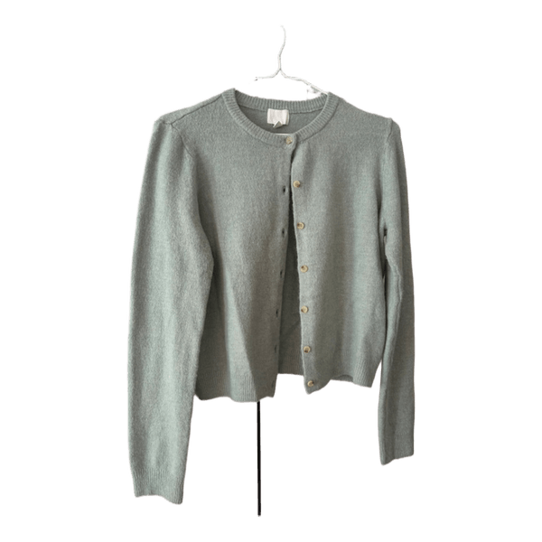 Lysegrøn H&M cardigan