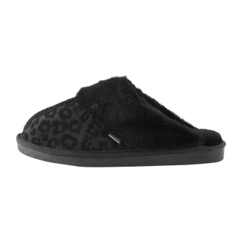Black slippers