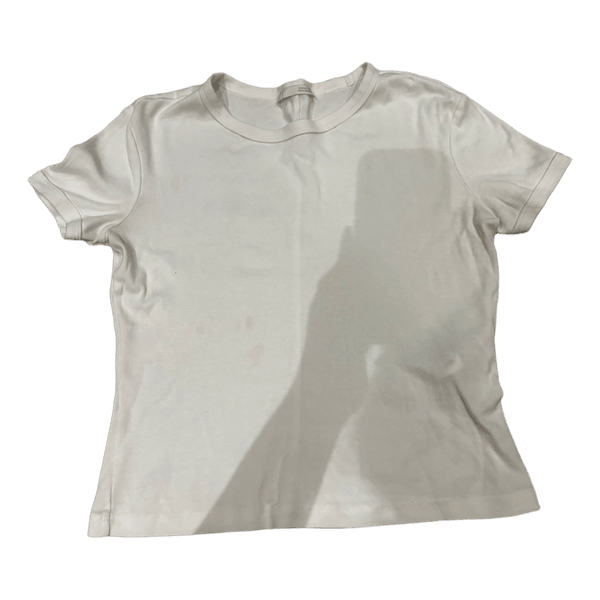Hvid t-shirt