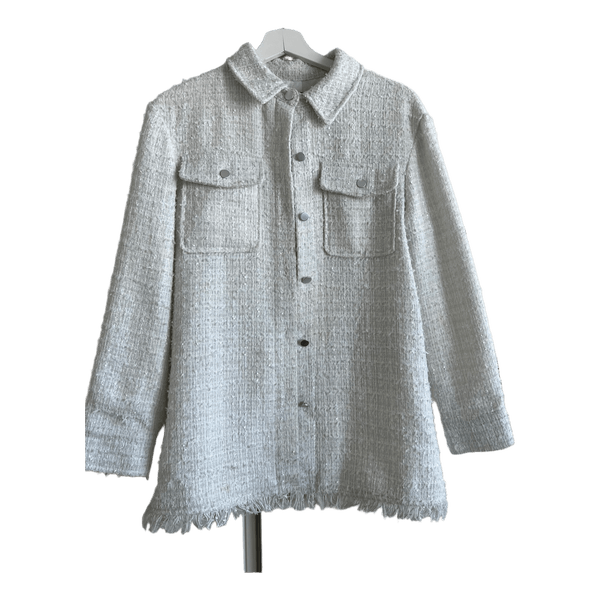 7 For All Mankind tweed jacket / shacket 🤍