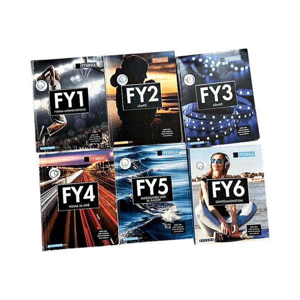 Lukion fysiikan oppikirjat FY1-FY6