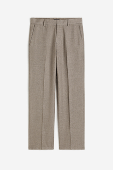 Grey relaxed fit trousers