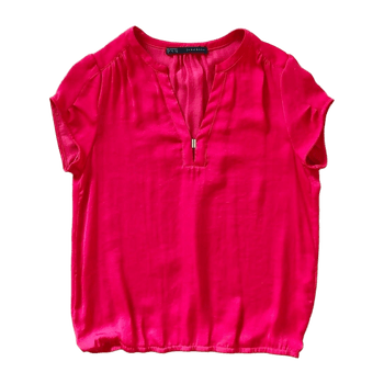 Zara Satin Top