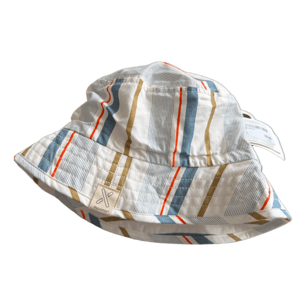 Maximo Striped cotton bucket hat