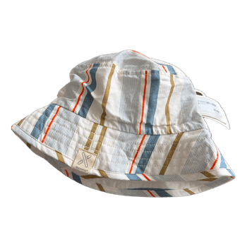 Maximo Striped cotton bucket hat