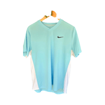 Nike Light blue Dri-FIT sports shirt