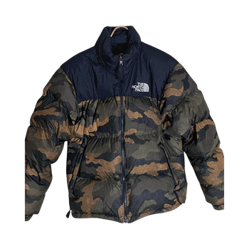 The North Face Camouflage Puffer Jacket