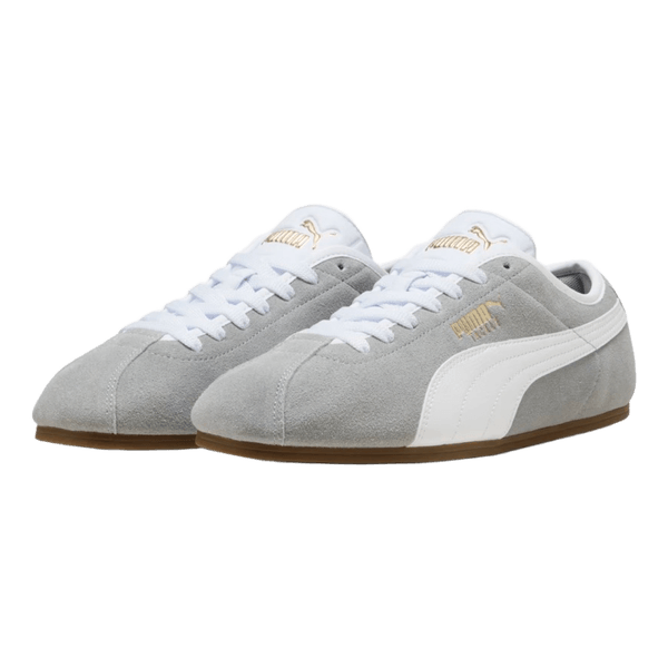 Grå Puma ruskindssneakers