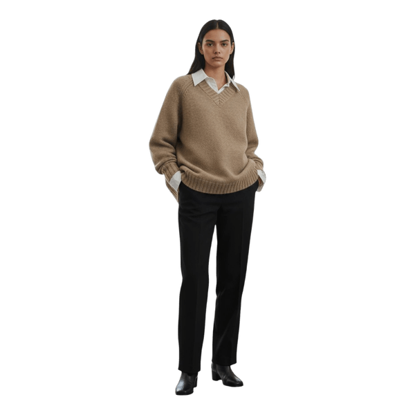 COS V-neck wool sweater