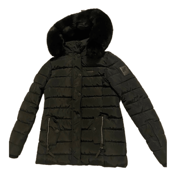 Musta Superdry untuvatakki