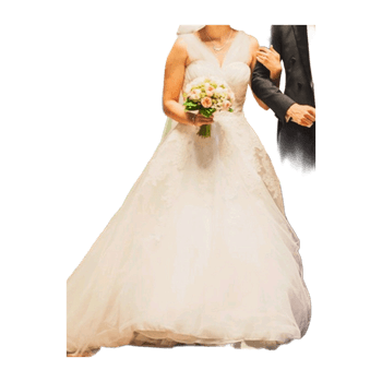 White one dress
