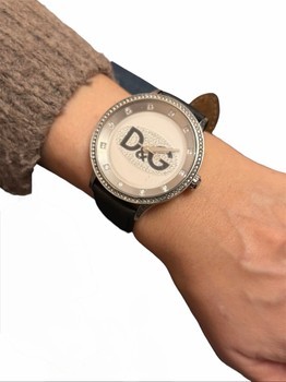 D&G leather watch