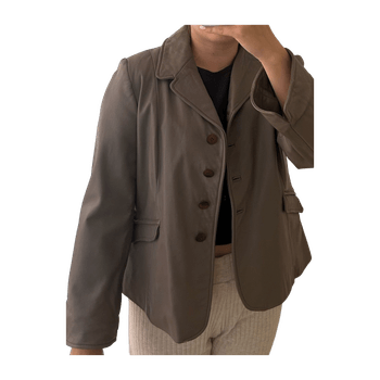 Nahkatakki vintage coat