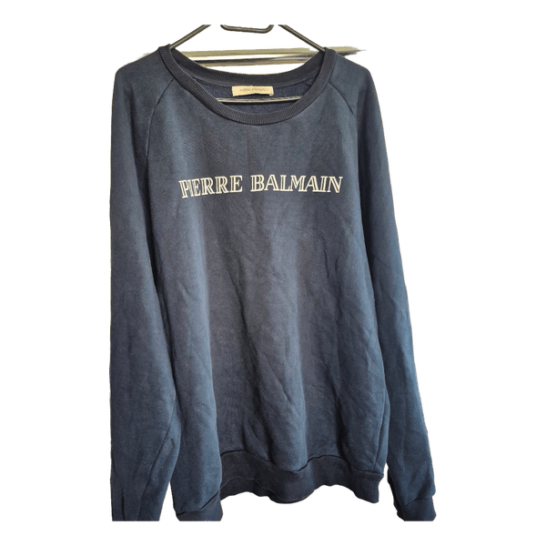 Pierre Balmain tamsiai mėlynas džemperis