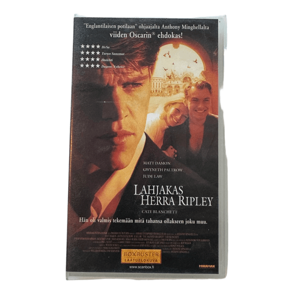 Lahjakas herra Ripley VHS