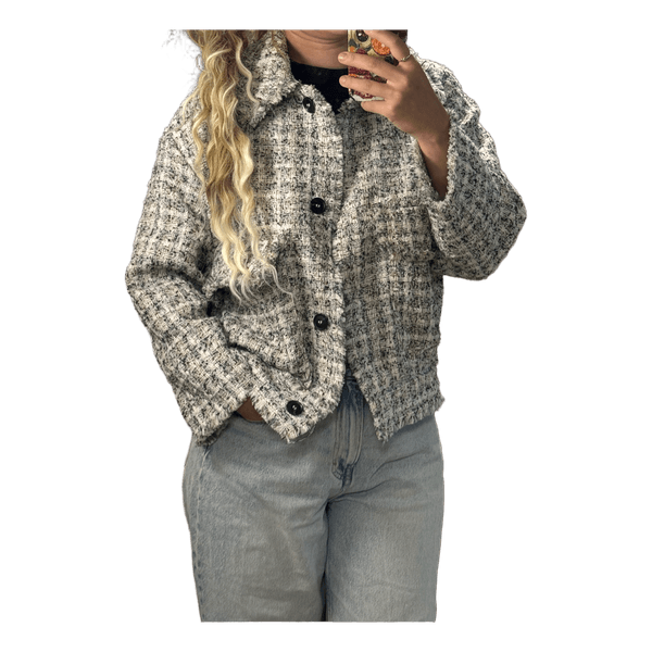 Grey tweed jacket
