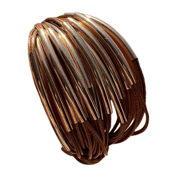 Brown / Golden bracelet 