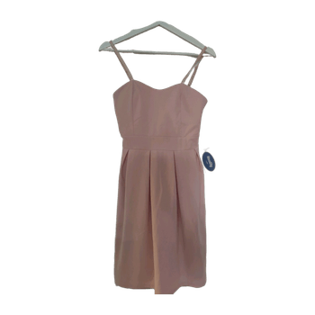 Roosan värinen kesämekko dress