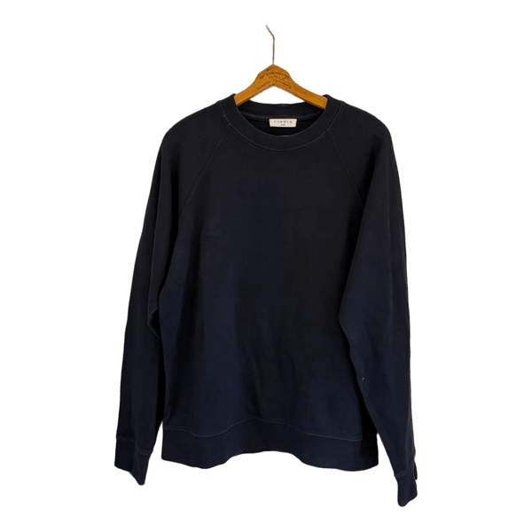 Mörkblå Sandro sweatshirt