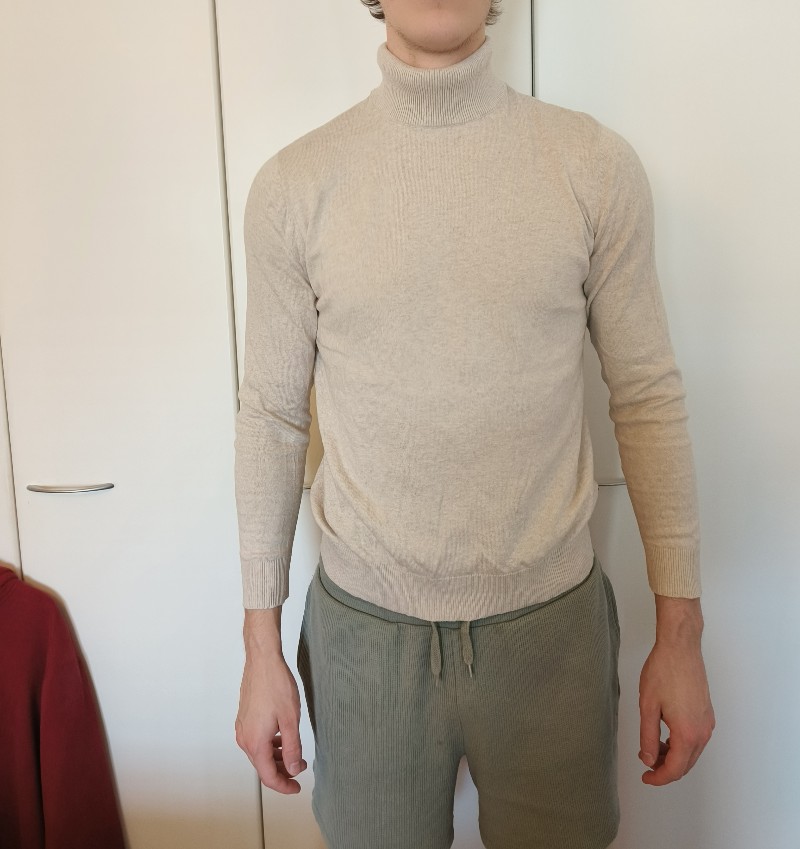Beige poolopaita