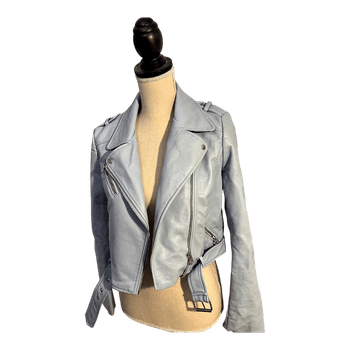 Zara light blue jacket