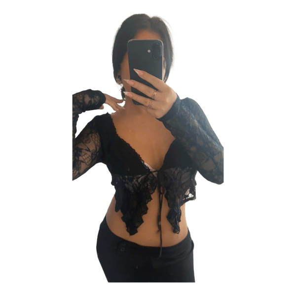 Shein sort blondebluse