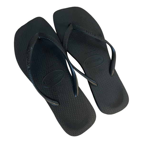 Sorte Havaianas klipklappere
