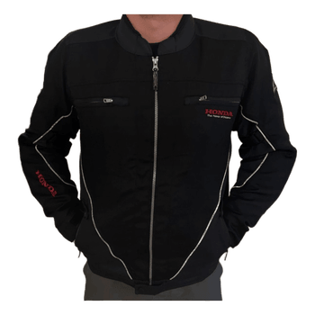 Honda black motorcycle jacket