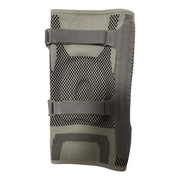 Orthopedic knee support brace with lateral stabilizers