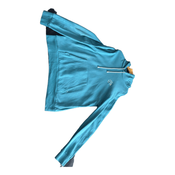 Louis Vuitton Embroidered Signature Hoodie Ocean