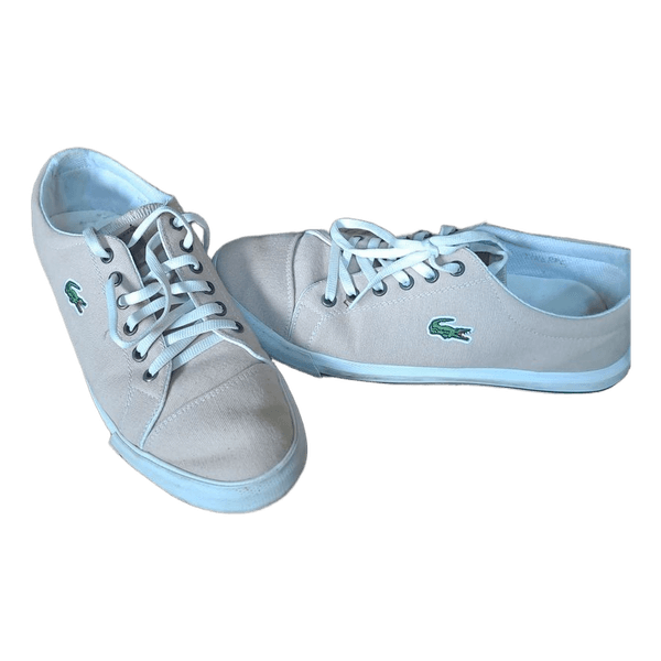 Beige Lacoste sneakers
