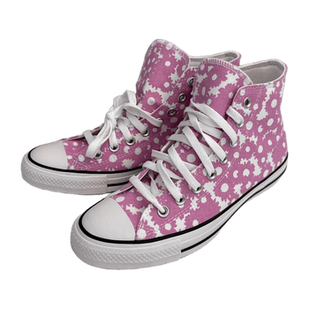 Converse Vaaleanpunaiset kuviolliset tennarit