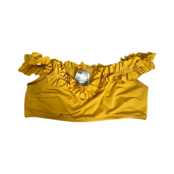 Keltainen bikini yläosa 