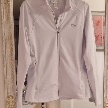 Iciw valkoinen urheilutakki, M 