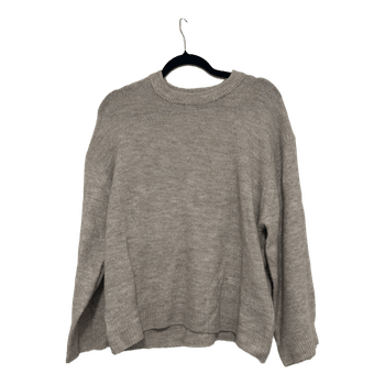 Beige neule