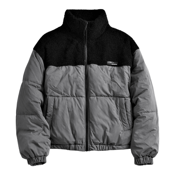 Two-Tone Warm Puffer Jacket