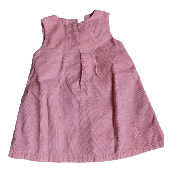 Pink corduroy dress