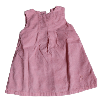 Pink corduroy dress