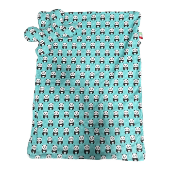 Turquoise panda baby set