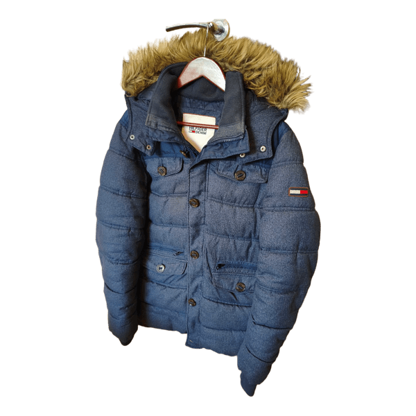 Blue winter jacket