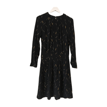 Black swan fashion dress